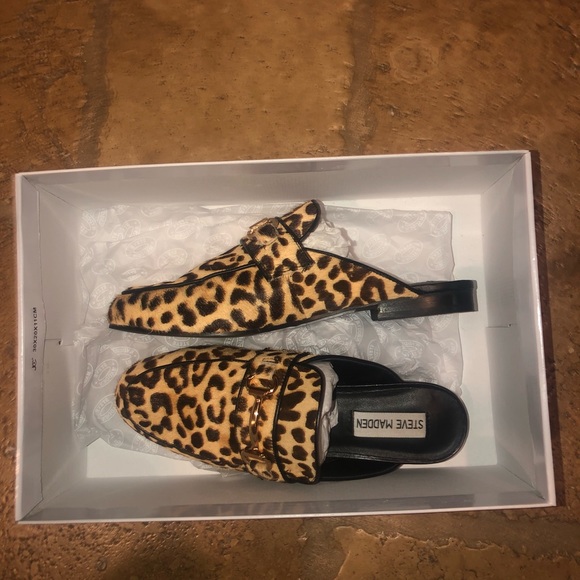 Steve Madden leopard loafers - Picture 2 of 3